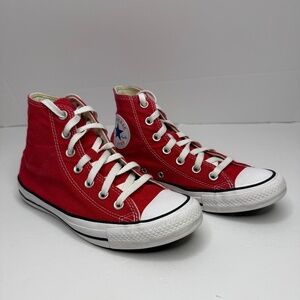 Converse Chuck Taylor All Star Canvas high tops - RED! Unisex Men 6 / Women 8